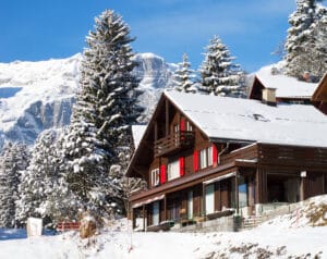 Mountain Home In Switzerland