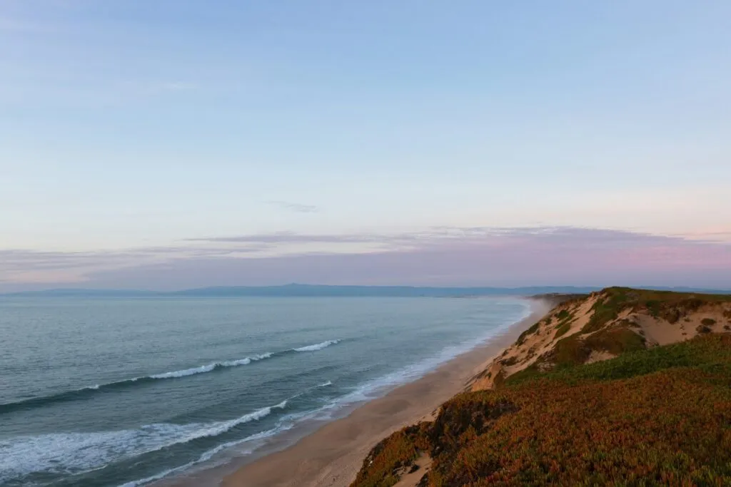 Picture of the Californian coast