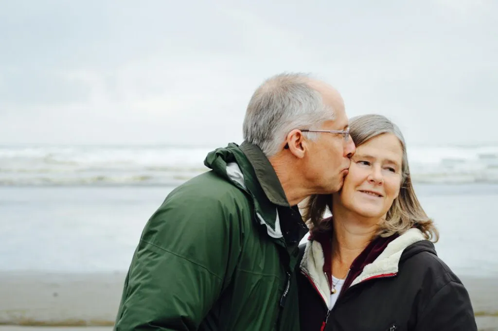 Picture of a retired couple.